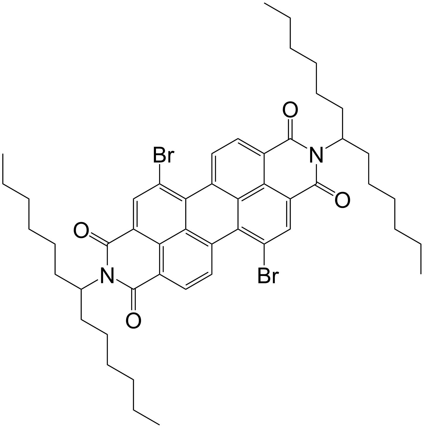 5,12-dibromo-2,9-di(undecan-6-yl)anthra[2,1,9-def:6,5,10-d'e'f']diisoquinoline-1,3,8,10 (2H,9H)-tetraone/1174418-72-4